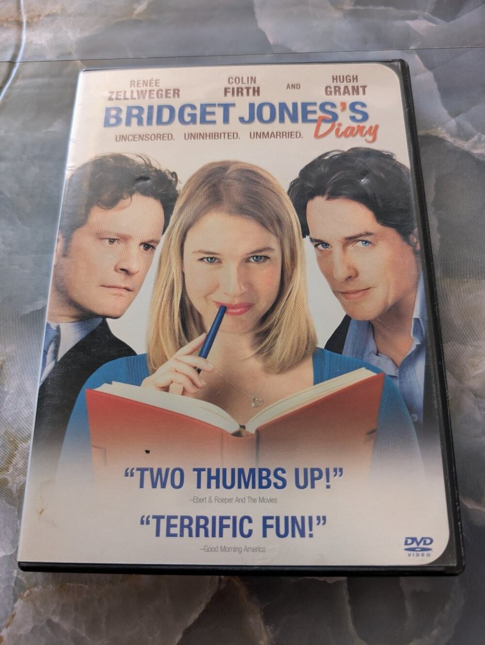 Bridget Jones's Diary DVD 2001 Renée Zellweger Colin Firth Hugh Grant